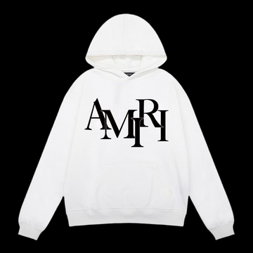 Amiri Logo Hoodie White