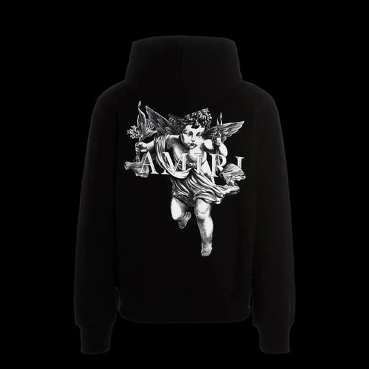 Amiri Cherub Black Hoodie