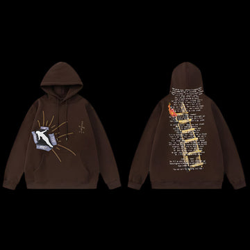 Cactus Jack Highest In The Room Brown Hoodie