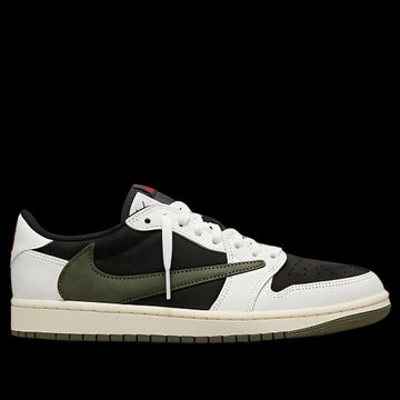 Travis Scott Jordan 1 Lows Olive