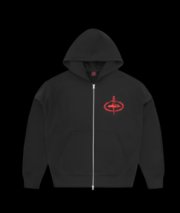 21 Savage Slaughter Gang X CRTZ Zip Up Hoodie