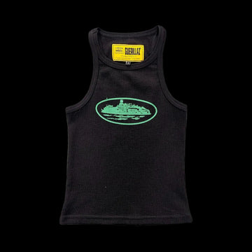 Corteiz Alcatraz Women's Tank Top Black/Green